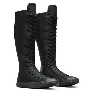 Converse Chuck Taylor All Star Black Boots -NWT